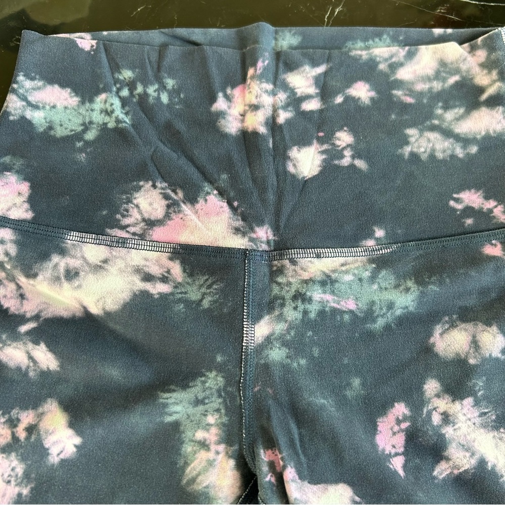 lululemon athletica Tie-Dye Leggings - Navy Blue and Pink